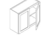 S6-W3024 - Wall Cabinets, 2Doors, 1 Shelf, W30" H24" D12"