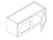S6-W2412 - Wall Cabinets, 2Door, W24" H12" D12"