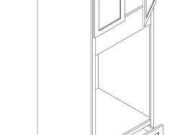 S6-OC308427 - Oven Pantry, Opening 40" x27" cut out width max.28.5"