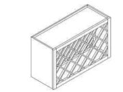 E9-30WR - Wine Rack W30" H1-1/2" D12"