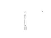 E9-TP3 - TurnPost W3" D3' 'H34.5"