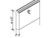 H8-BM8 - Base Molding H4 1/2"L96"D3/4"