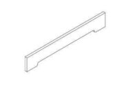 H3-V42B - Arched Valance - L42" H5.5" Thickness 3/4"