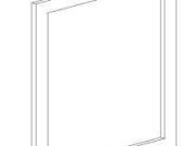 H8-BDD24 - Base Dummy Door W24" H30" D3/4"