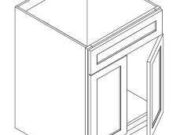 H3-VSB30 - VANITY SINK BASE 30" W 34.5" H 21" D