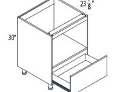 MI-BMC24 - Base Microwave Cabinet