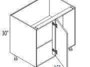 MI-BBC36-42 - Base Blind Corner Cabinet