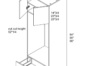 SO-DOC3084 - Double Oven Cabinet
