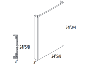 MI-DWR3 - Dishwasher End Panel