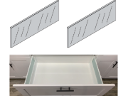 Drawersides 500mm Glass Kit
