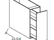 SW-BSR09 - Spice Rack Base Cabinet