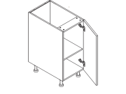MI MATTE IVORY / Base Cabinets