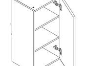 MI MATTE IVORY / Wall Cabinets