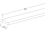 SW-SM8A - SCRIBE MOLDING