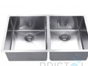 B1611 - UNDERMOUNT STAINLESS STEEL KITCHEN SINK 20 MM RADIUS CORNERS