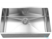 B1612 - UNDERMOUNT STAINLESS STEEL KITCHEN SINK 20 MM CORNERS