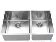 B1808 - UNDERMOUNT STAINLESS STEEL KITCHEN SINK 20 MM RADIUS CORNERS