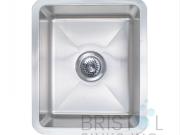 B1815 - UNDERMOUNT STAINLESS STEEL KITCHEN SINK 20 MM CORNERS