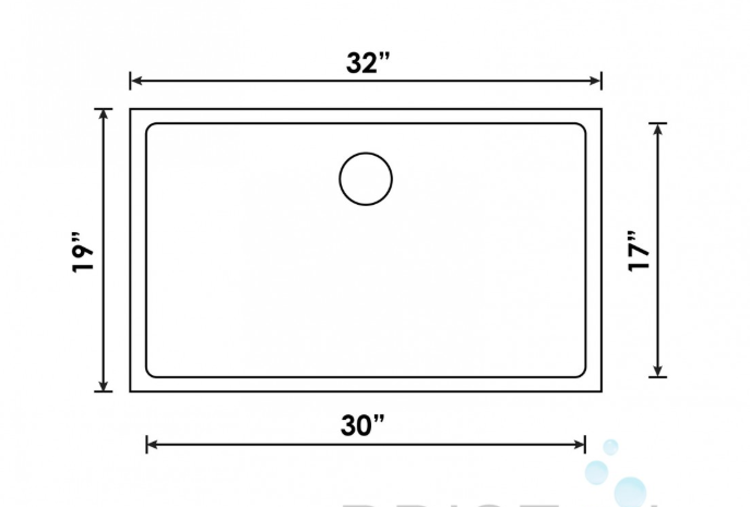 B1926 UNDERMOUNT STAINLESS STEEL KITCHEN SINK 10 MM CORNERS - Image 3