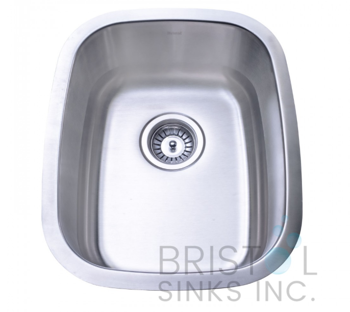 B702 UNDERMOUNT STAINLESS STEEL SINGLE BOWL BAR KITCHEN SINK