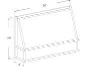 B8-BUTTERSCOTCH / Hoods & Specialty Cabinets