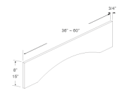 B8-BUTTERSCOTCH / Valances & Decor Blocks