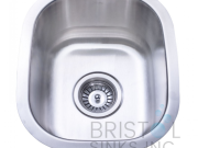 B701 UNDERMOUNT STAINLESS STEEL SINGLE BOWL BAR KITCHEN SINK