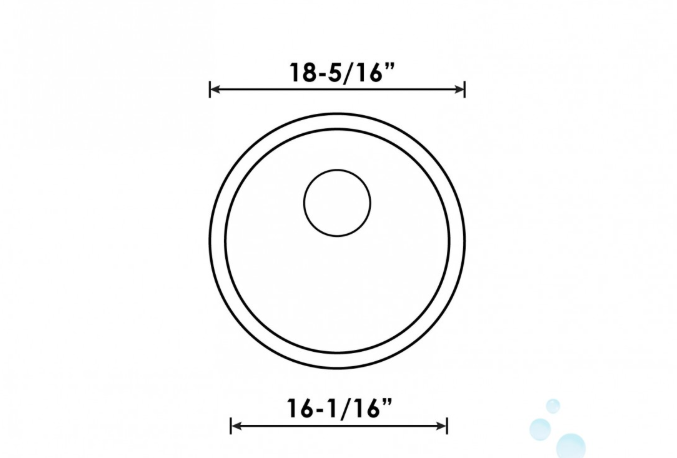 B703 UNDERMOUNT STAINLESS STEEL SINGLE BOWL BAR KITCHEN SINK - Image 4