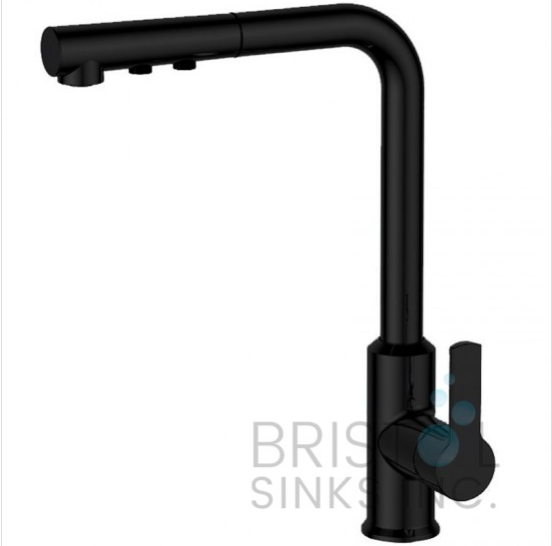 SALINA KITCHEN PULL-OUT FAUCET-MATTE BLACK