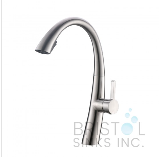 MORELIA KITCHEN HIGH-ARC FAUCET - BRUSHED NICKEL