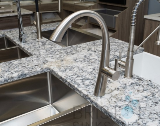 MORELIA KITCHEN HIGH-ARC FAUCET - BRUSHED NICKEL - Image 3