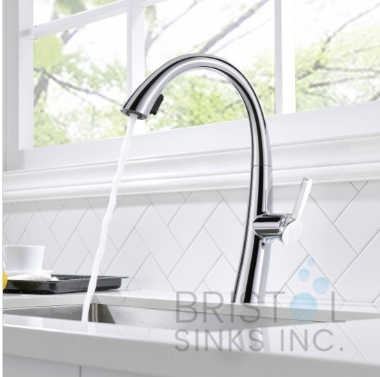 MORELIA KITCHEN HIGH-ARC FAUCET - CHROME - Image 3