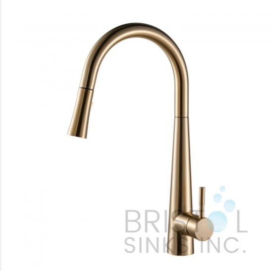 FLORESTA KITCHEN FAUCET PULLDOWN - GOLD