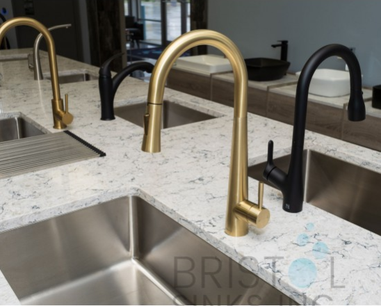 FLORESTA KITCHEN FAUCET PULLDOWN - GOLD - Image 4