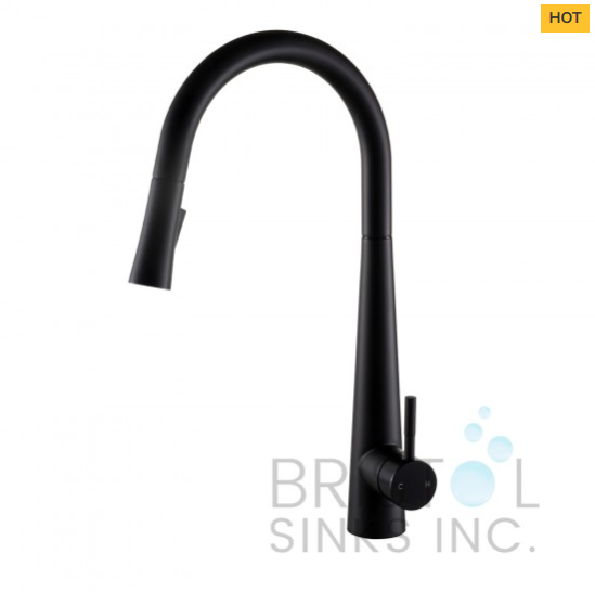 FLORESTA KITCHEN FAUCET PULLDOWN - MATTE BLACK