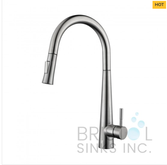 FLORESTA KITCHEN FAUCET PULLDOWN - BRUSHED NICKEL