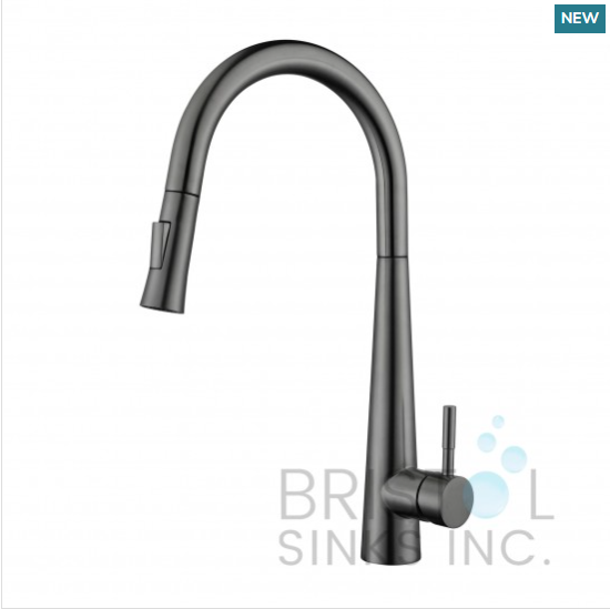 VERGARA KITCHEN PULL-OUT FAUCET - MATTE BLACK