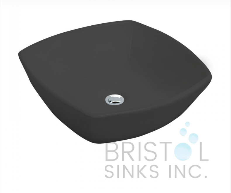 BV115 BLACK VESSEL VANITY SINK