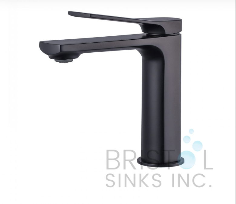 CAROLINA SINGLE HOLE VANITY FAUCET -MATTE BLACK FINISH