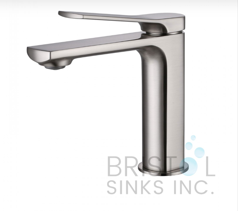 CAROLINA SINGLE HOLE VANITY FAUCET -BRUSHED NICKEL