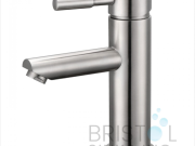 TURBANA SINGLE HOLE VANITY FAUCET-BRUSHED NICKEL