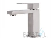 VICTORIA SINGLE HOLE VANITY FAUCET-BRUSHED NICKLE