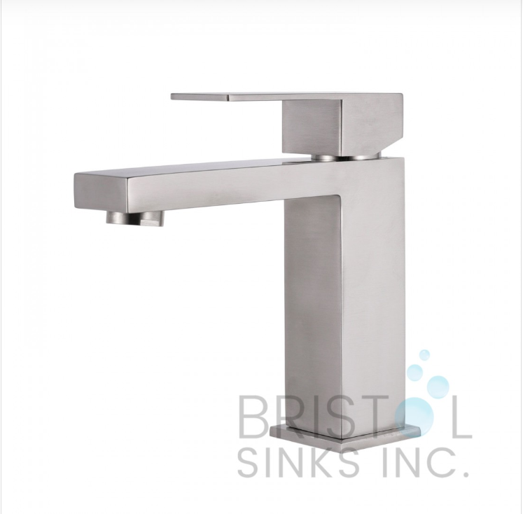 VICTORIA SINGLE HOLE VANITY FAUCET-BRUSHED NICKLE