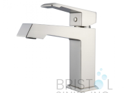 CABRERA SINGLE HOLE VANITY FAUCET-BRUSHED NICKLE