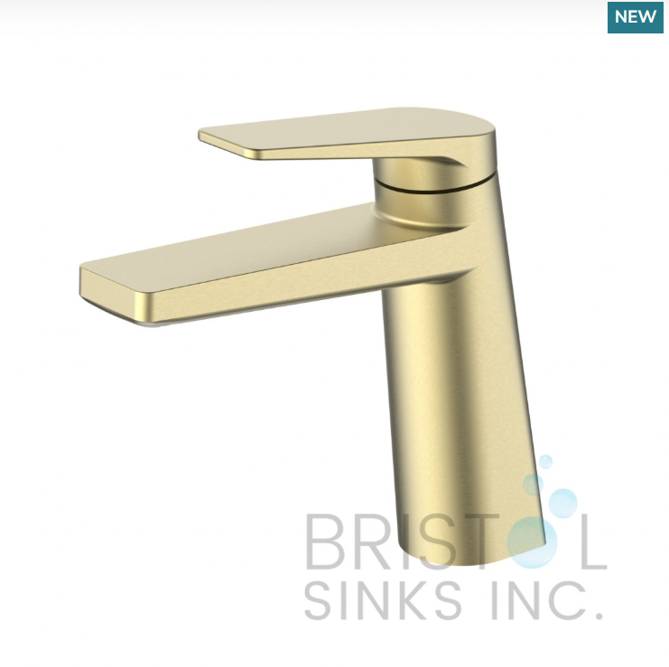 GIRONA SINGLE HOLE VANITY FAUCET-GOLD