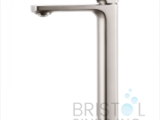 GRANADA SINGLE HOLE VESSEL FAUCET -BRUSHED NICKEL