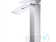 CORDOBA VESSEL SINGLE HOLE FAUCET-BRUSHED NICKEL