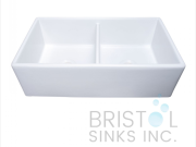 BF101 FIRECLAY APRON FARMHOUSE KITCHEN SINK