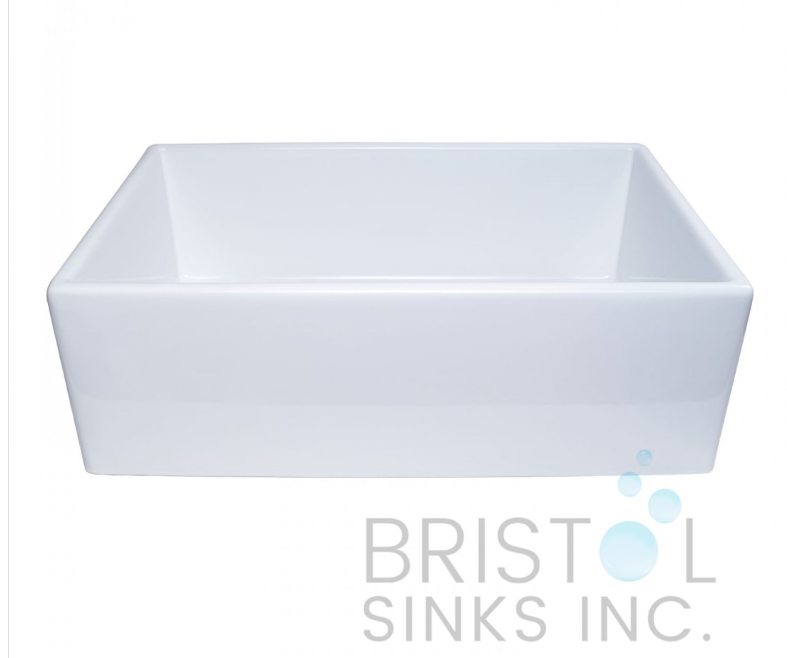 BF100 FIRECLAY APRON FARMHOUSE KITCHEN SINK