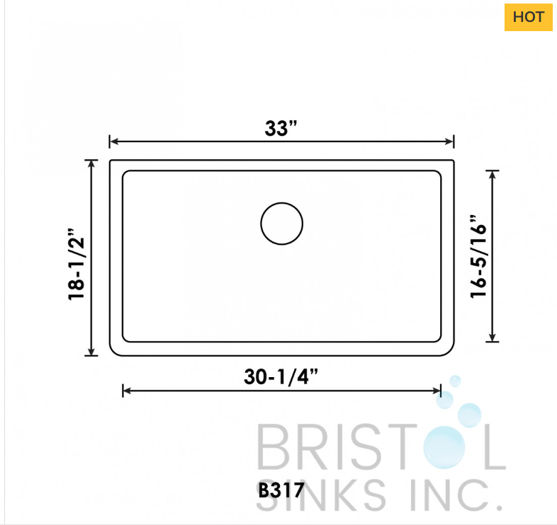 B319 VIRTUO GRANITE SINGLE UNDERMOUNT BOWL KITCHEN SINK-SLATE GREY - Image 2